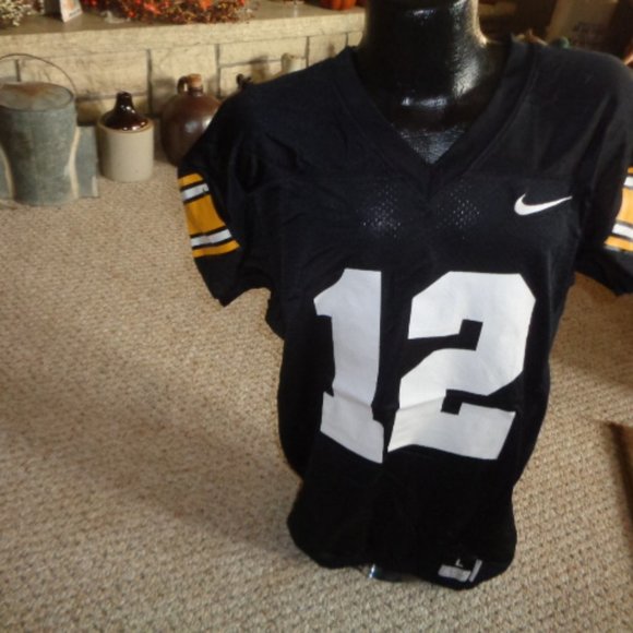 Iowa Hawkeye Football Nike Practice Jersey's - GO HAWKEYES - Black and Gold !!! - Picture 3 of 12